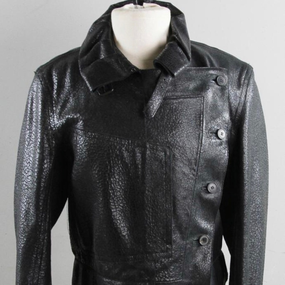 YSL Saint Laurent Leather Women Jacket